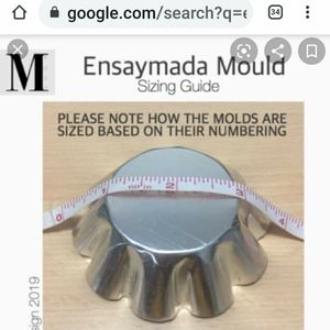 Ensaymada mould #4.5 6pcs